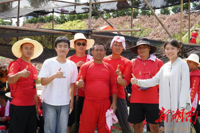 岁岁争渡 青春赴乡 湖南师大太阳集团tyc151赴怀化麻阳苗族自治县开展龙舟赛系列调研